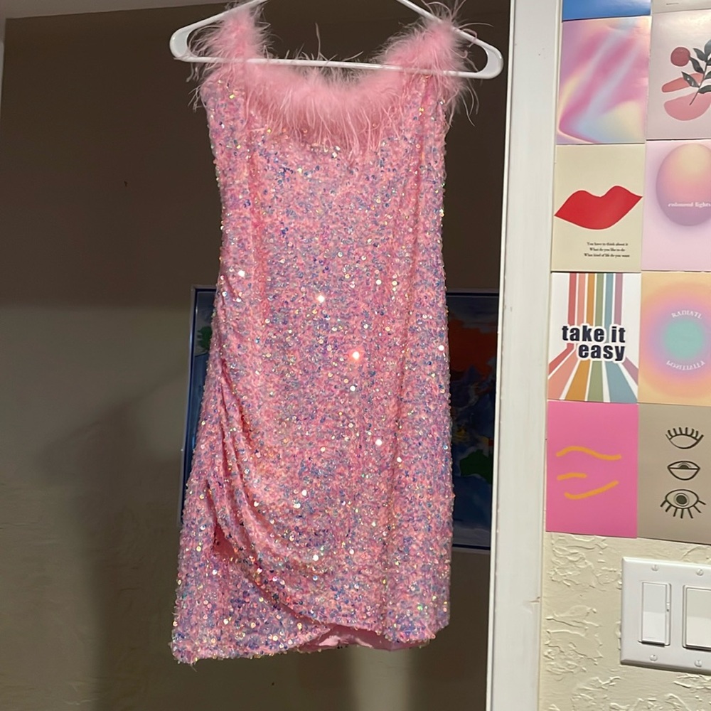Windsor homecoming/formal short bodycon dress. Worn once and looked stunning on.